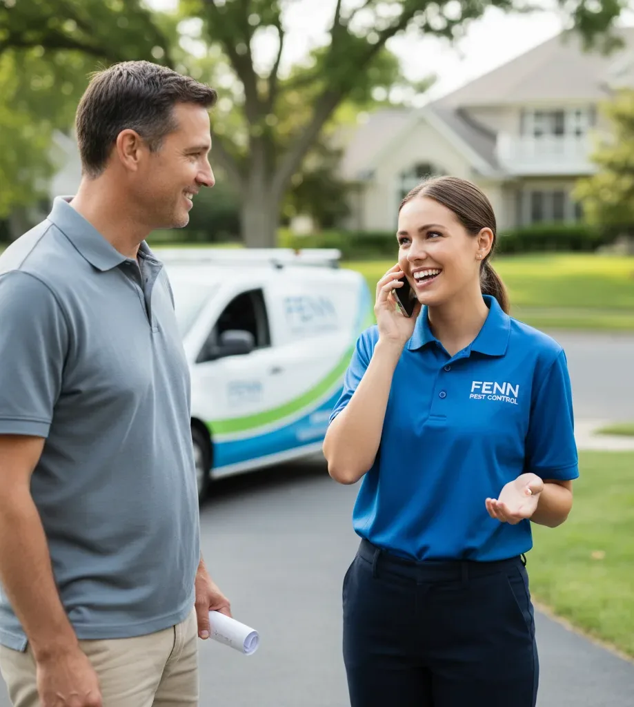 Fenn Pest Control customer support in Plover